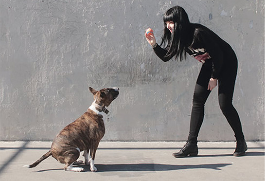 Alexis Krauss with Rizla (2015)