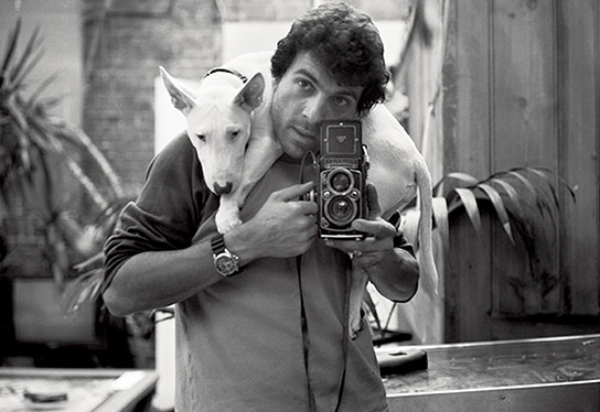 Derrek Santini with Lily (1998)