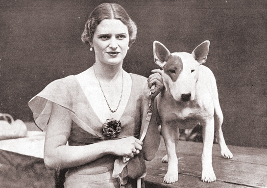 Jean Melville with Midhurst Rhoda (1935)