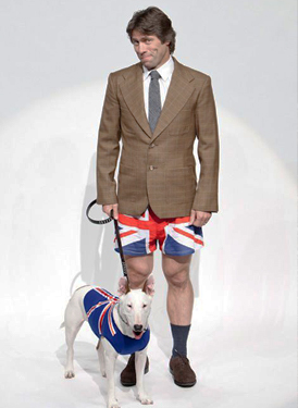 John Bishop with Bilko