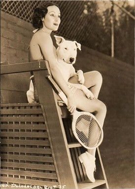 Dolores del Río with Faultless (1937)