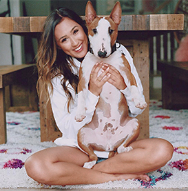 Lauren Kobayashi Riihimäki with Moose (2018)