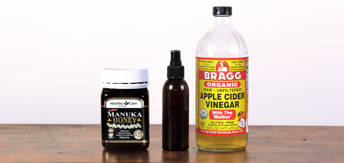 Skin spray for healthy bully skin